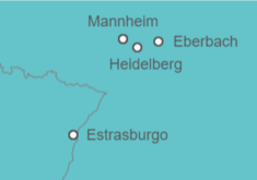 Itinerario del Crucero Crucero Gastronómico  - CroisiEurope