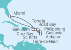 Itinerario del Crucero Un viaje ampliado de alma marina y vivacidad isleña - Explora Journeys