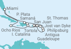 Itinerario del Crucero Un viaje ampliado de cielos resplandecientes y naturaleza exuberante - Explora Journeys