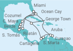Itinerario del Crucero Un viaje ampliado de recuerdos históricos y brisas marinas - Explora Journeys