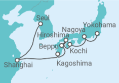 Itinerario del Crucero Rickshaws y ramen - Oceania Cruises