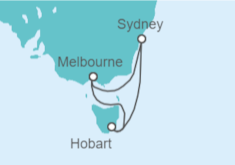 Itinerario del Crucero Australia - Celebrity Cruises