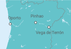 Itinerario del Crucero Valle del Duero I - Crucemundo
