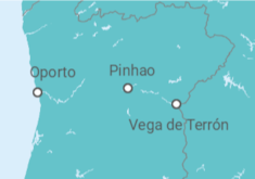Itinerario del Crucero Valle del Duero II - Crucemundo