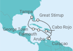 Itinerario del Crucero El Caribe: Bahamas y Jamaica - NCL Norwegian Cruise Line