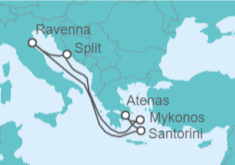 Itinerario del Crucero Islas Griegas - Royal Caribbean