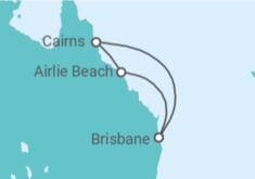 Itinerario del Crucero Australia - Carnival Cruise Line