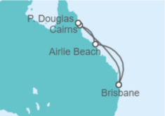 Itinerario del Crucero Australia - Carnival Cruise Line