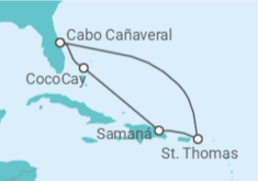 Itinerario del Crucero Caribe & Perfect Day at CocoCay - Royal Caribbean