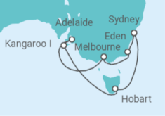 Itinerario del Crucero Australia - Celebrity Cruises