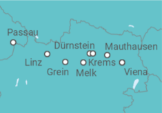 Itinerario del Crucero Austria, Alemania - Riverside