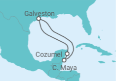 Itinerario del Crucero Bahamas, México - Celebrity Cruises
