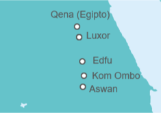 Itinerario del Crucero Egipto - AmaWaterways