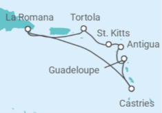 Itinerario del Crucero Una inmersión en los colores - Costa Cruceros