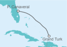 Itinerario del Crucero Bahamas - Princess Cruises