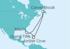 Itinerario del Crucero Bahamas - Princess Cruises