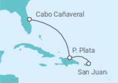 Itinerario del Crucero El Caribe: Puerto Plata - NCL Norwegian Cruise Line