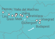 Itinerario del Crucero Leyendas del Danubio con Budapest y Viena - Riverside