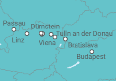 Itinerario del Crucero Leyendas del Danubio - Riverside