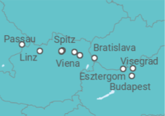 Itinerario del Crucero Serenata del Danubio - Riverside