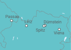 Itinerario del Crucero Austria - Riverside