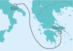 Itinerario del Crucero Grecia - MSC Cruceros