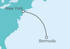 Itinerario del Crucero Bermudas - NCL Norwegian Cruise Line