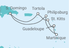 Itinerario del Crucero En plena naturaleza - Costa Cruceros