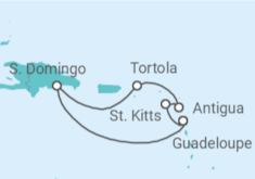 Itinerario del Crucero En plena naturaleza - Costa Cruceros