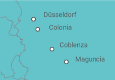 Itinerario del Crucero Encanto otoñal en el Rin - Crucemundo