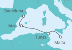 Itinerario del Crucero Un viaje por cruces de caminos legendarios y el espíritu de la isla - Explora Journeys