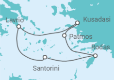Itinerario del Crucero Grecia - Celestyal Cruises