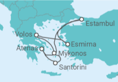 Itinerario del Crucero La Grecia que no te esperas TI - Costa Cruceros