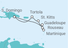 Itinerario del Crucero En plena naturaleza TI - Costa Cruceros