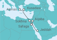 Itinerario del Crucero De Jeddah a Atenas - Celestyal Cruises