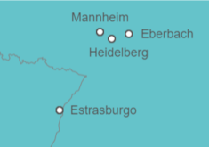 Itinerario del Crucero Crucero Gastronómico  - CroisiEurope