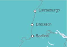 Itinerario del Crucero Alsacia y Suiza de fiesta: Un crucero que combina un saber hacer excepcional, sabores únicos... - CroisiEurope