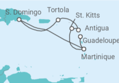 Itinerario del Crucero En plena naturaleza TI - Costa Cruceros