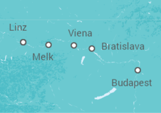 Itinerario del Crucero Austria, Hungría - AmaWaterways