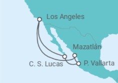 Itinerario del Crucero Riviera Mexicana: Cabo San Lucas y Puerto Vallarta - NCL Norwegian Cruise Line