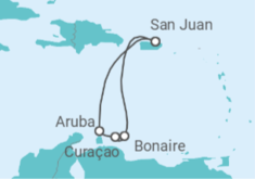 Itinerario del Crucero Caribe Sur - Royal Caribbean