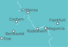 Itinerario del Crucero Alemania - Emerald Cruises