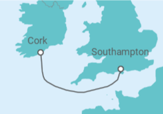 Itinerario del Crucero Irlanda - MSC Cruceros