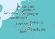 Itinerario del Crucero Joyas del Rin del Norte - Riverside