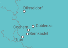 Itinerario del Crucero Alemania - Riverside