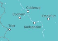 Itinerario del Crucero Alemania - Riverside