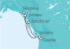 Itinerario del Crucero Alaska - Royal Caribbean
