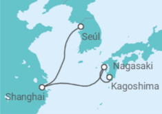 Itinerario del Crucero Japón, China TI - Costa Cruceros