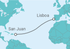 Itinerario del Crucero Puerto Rico - Seadream Yacht Club