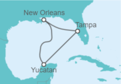 Itinerario del Crucero Estados Unidos, México TI - con vuelos - Celebrity Cruises